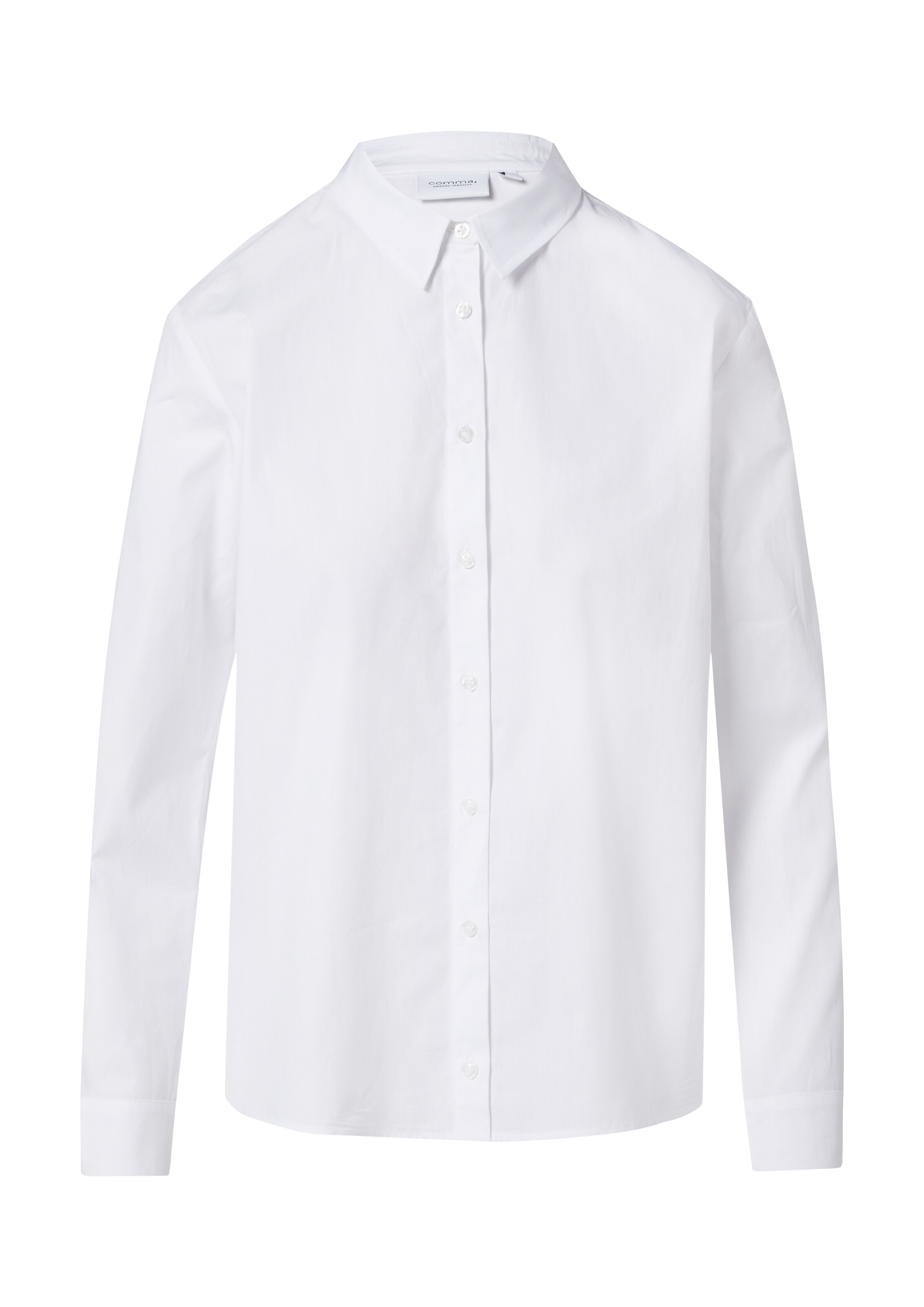 comma casual identity Bluse in Weiß: Vorderseite