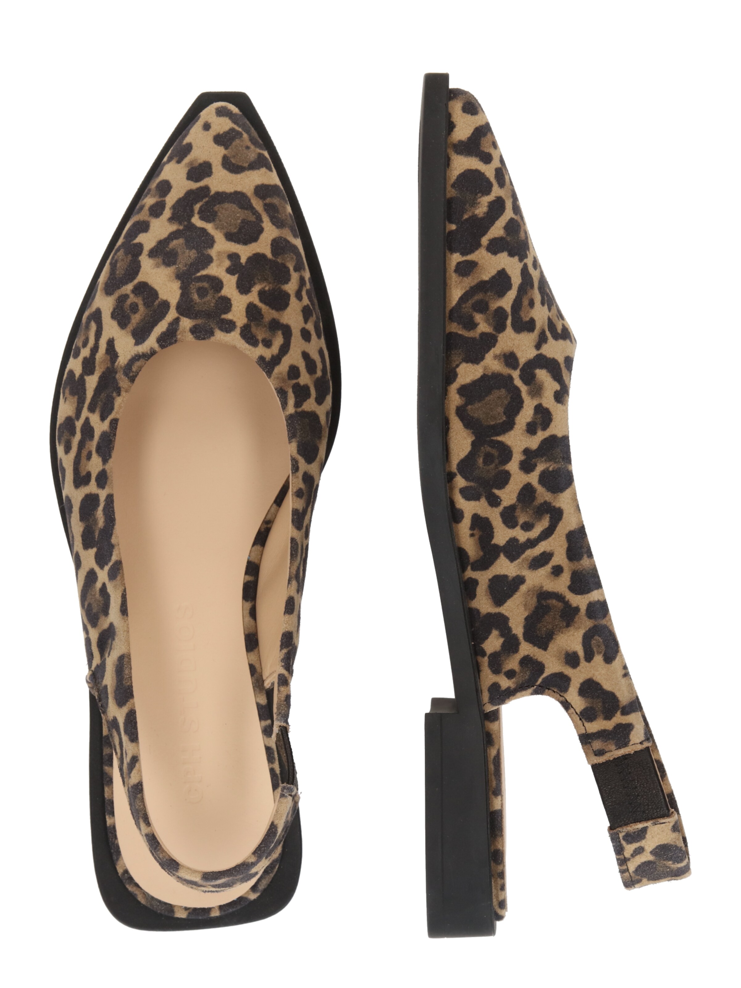 Copenhagen Studios Balerinka z rzemykiem 'CPH416' w kolorze brązowy