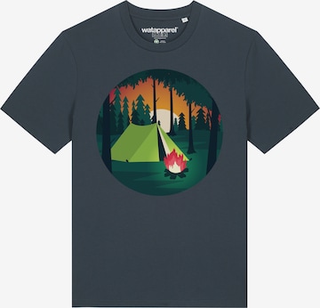 Maglietta 'Zelten' di Watapparel in grigio: frontale