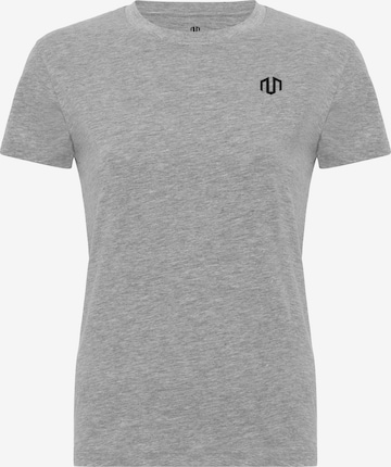 MOROTAI Функциональная футболка 'Naka' в Серый: спереди
