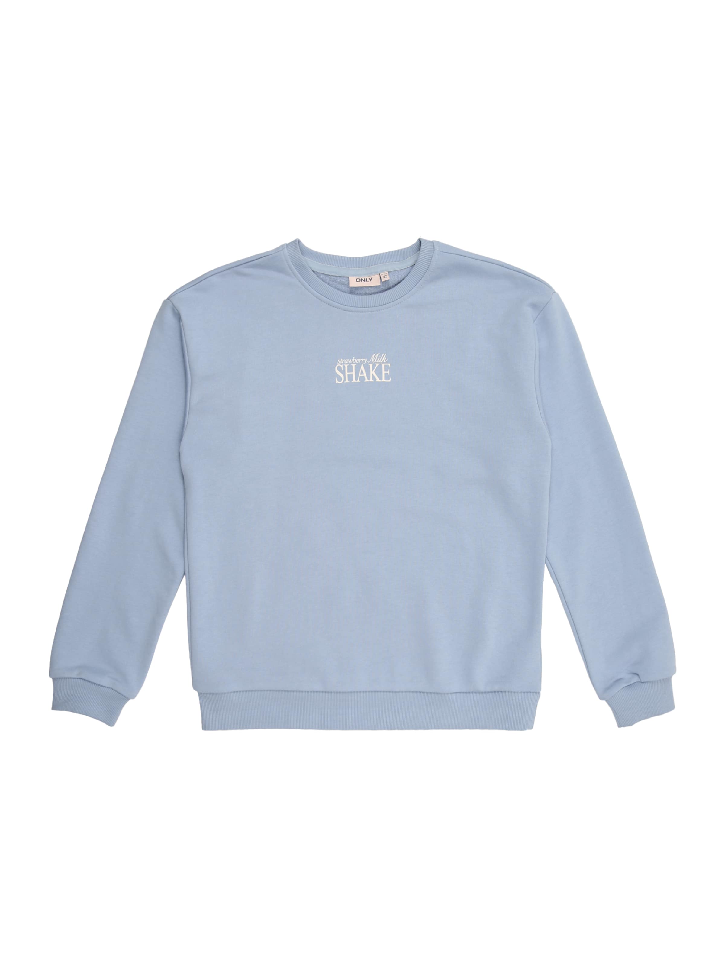 Felpa 'KOGPHILEA' di ONLY GIRLS in blu: frontale