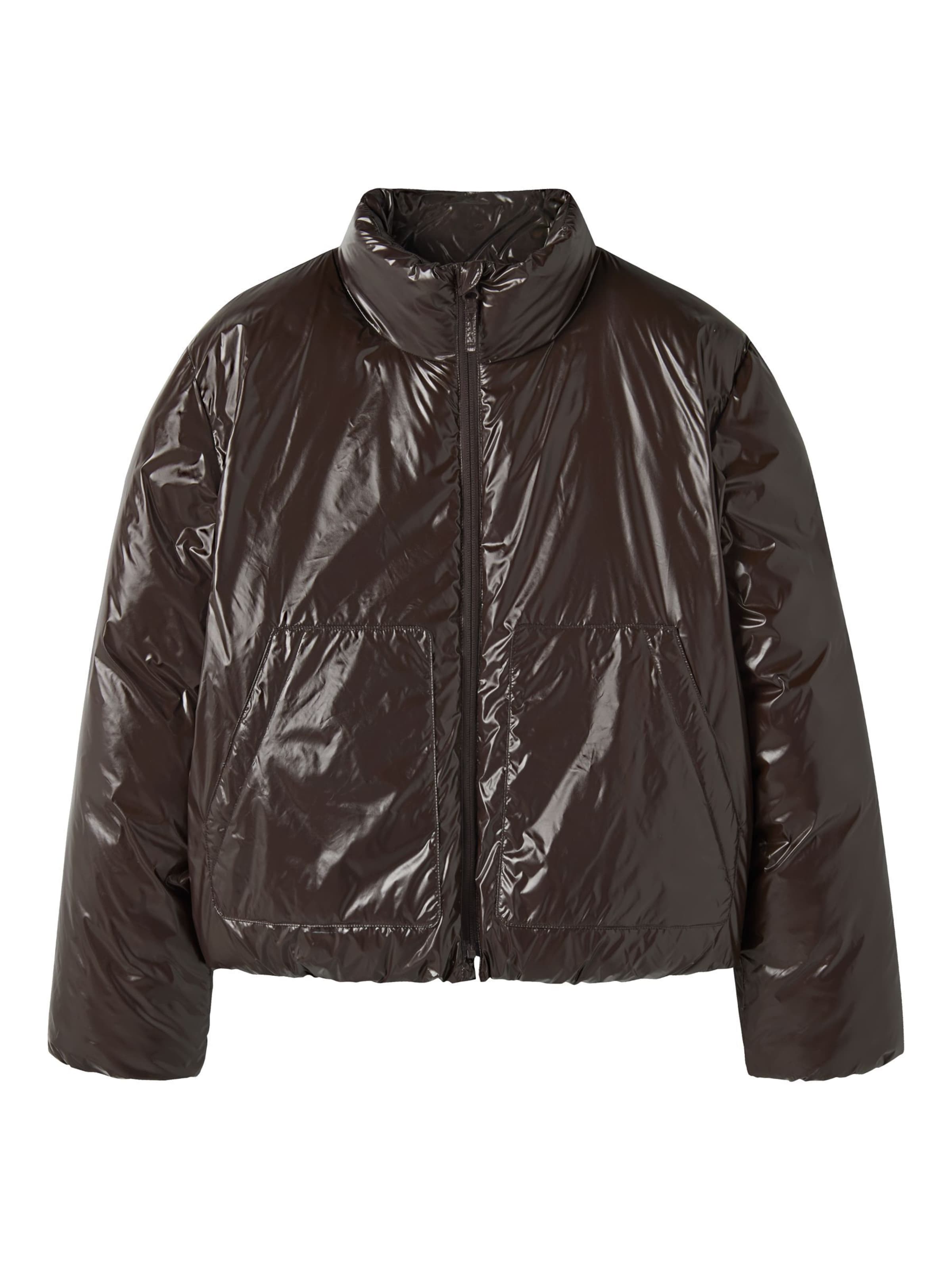 LMTD Winterjas in Bruin: voorkant