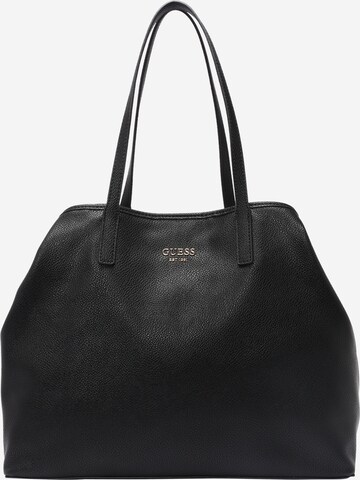 GUESS - Shopper 'Vikky II' em preto: frente