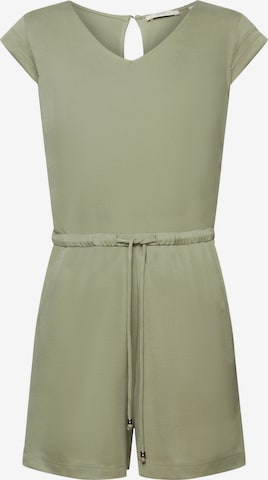 ESPRIT Jumpsuit in Groen: voorkant