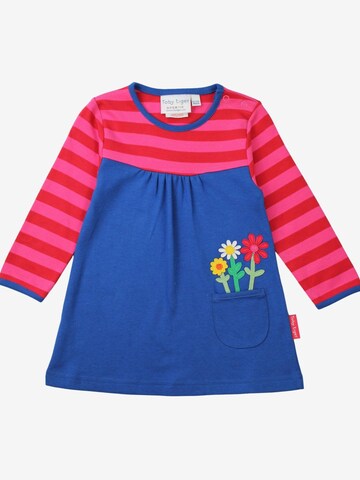 Toby Tiger Dress 'Blumen-Applikation' in Blue: front