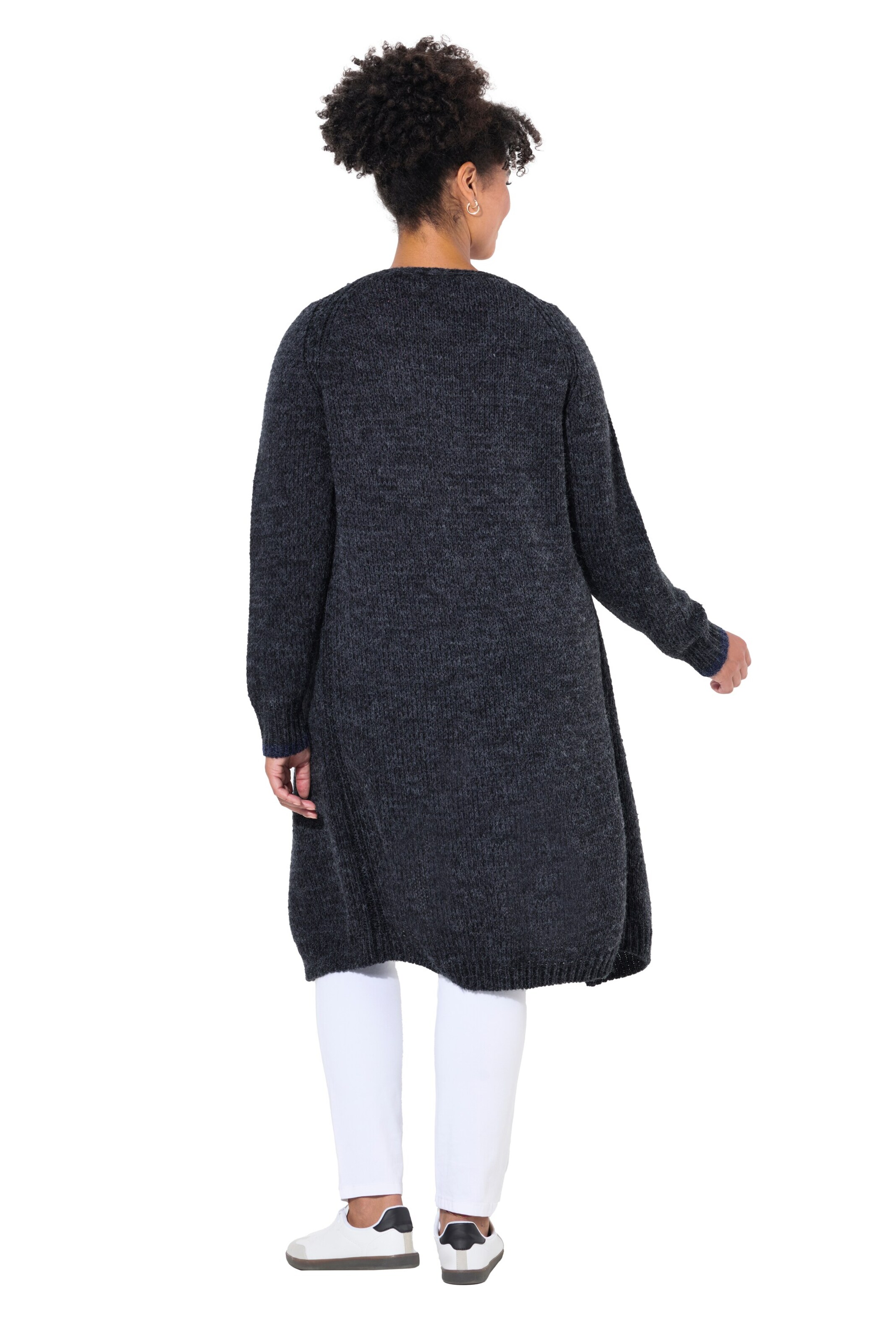 Janet & Joyce Strickjacke in Schwarz