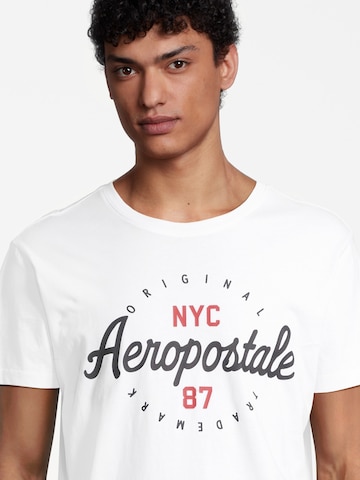 AÉROPOSTALE - Camiseta en blanco