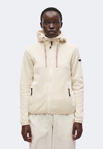 Veste en polaire fonctionnelle 'AUEN' ICEPEAK en beige : devant