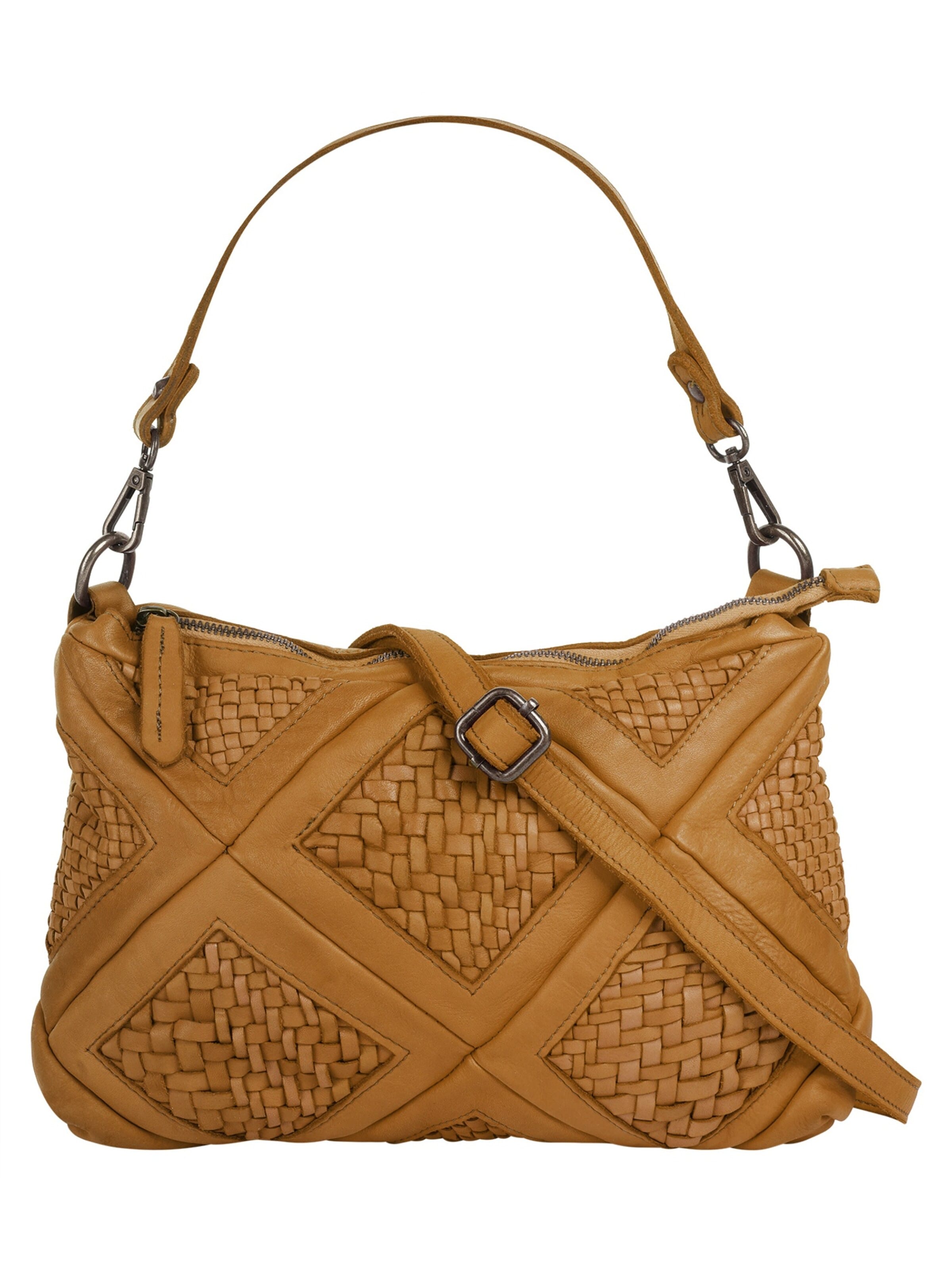 Sac à bandoulière Samantha Look en jaune : devant