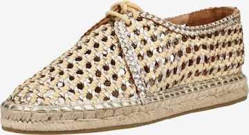 Baskets basses GIOSEPPO en or : devant