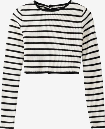 Bershka Pullover in Weiß: predná strana