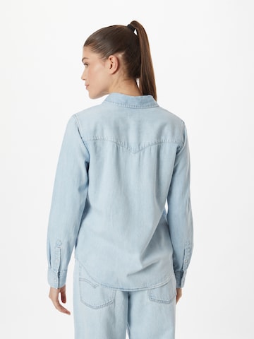 LEVI'S ® Bluse 'Iconic Western' in Blau