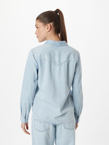 LEVI'S ® Blouse 'Iconic Western' in Blue