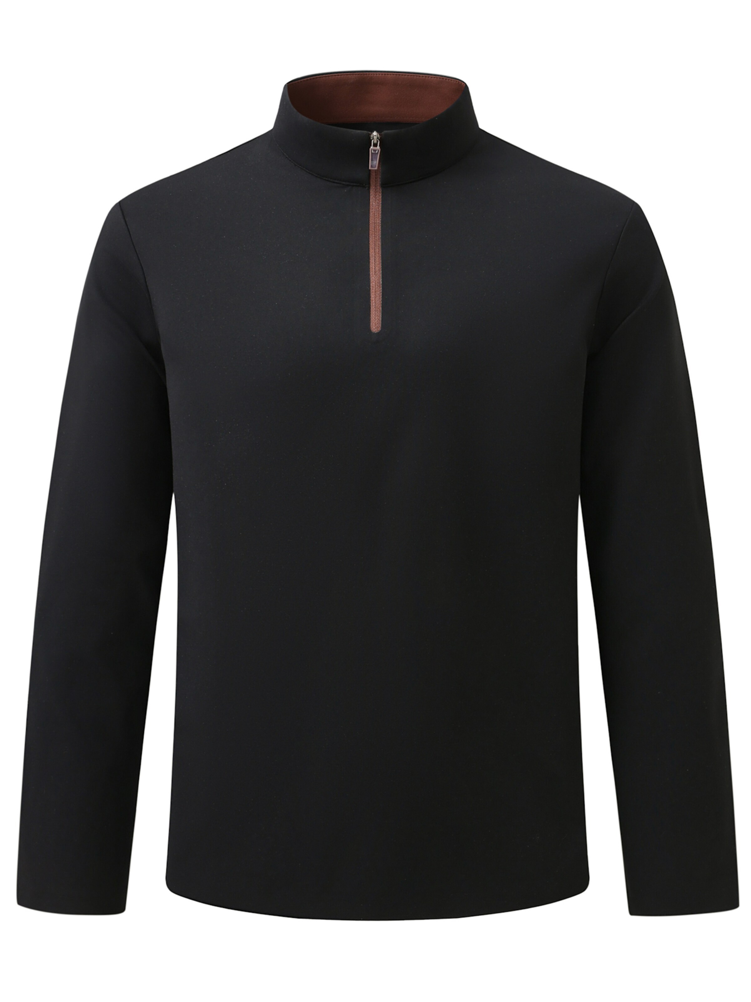 ALLTHEMEN Shirt 'Fluss' in Black: front