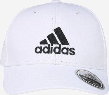 Cappello da baseball sportivo di ADIDAS SPORTSWEAR in bianco