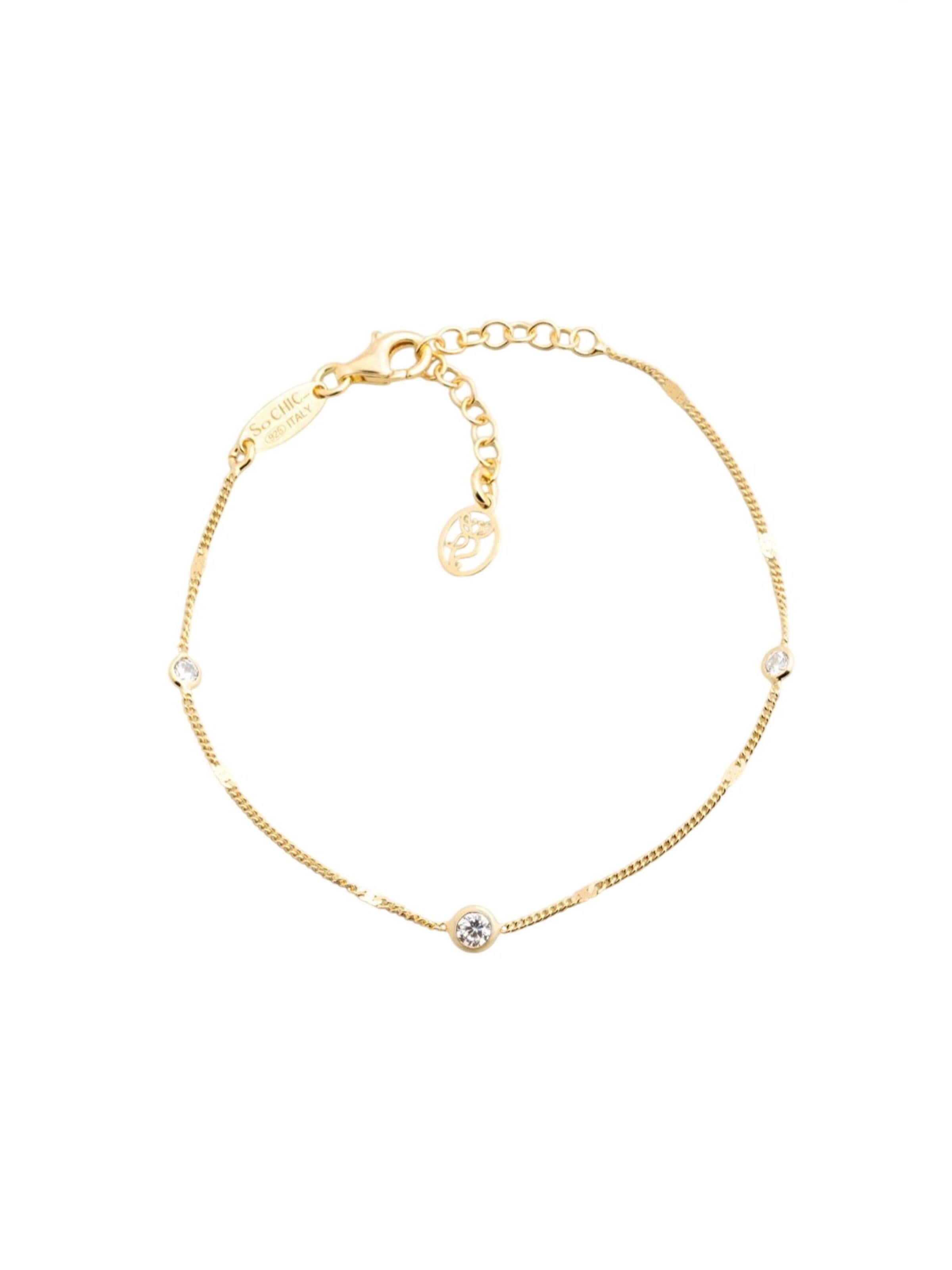 So Chic Armband‌‌‌‌‌ in Gold: Vorderseite