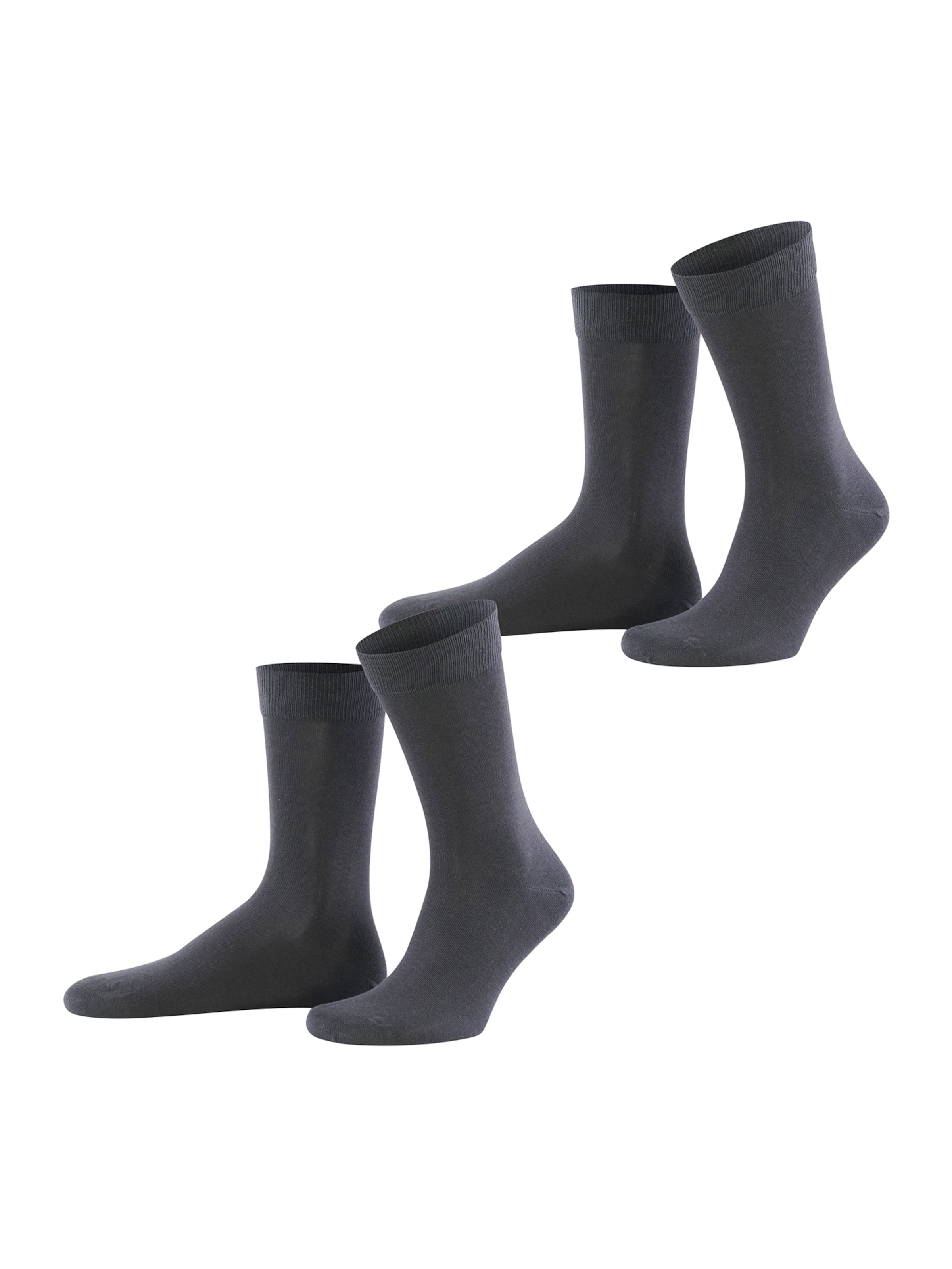 DIM Socken in Grau: Vorderseite