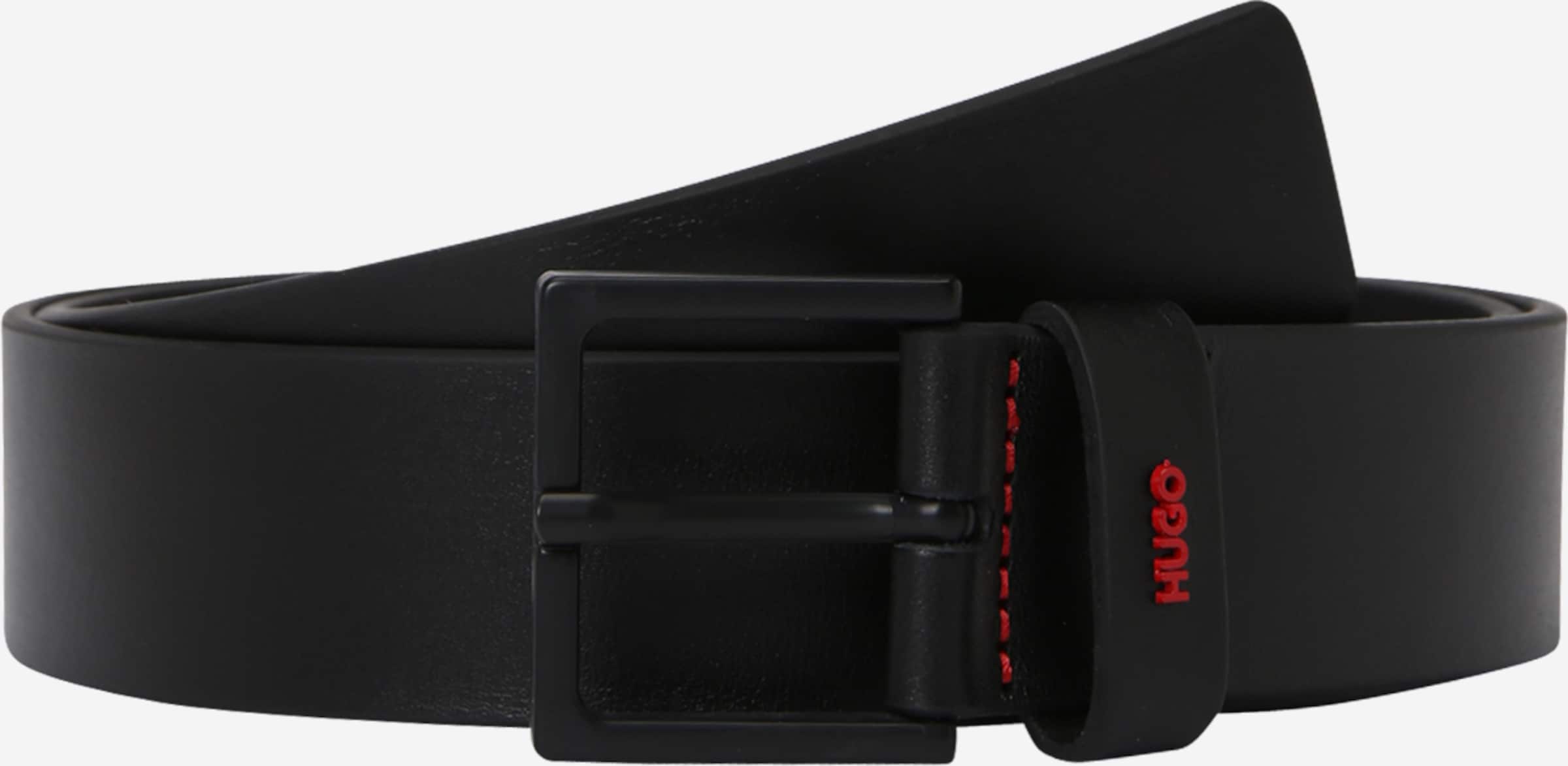 HUGO Red Belt \'Giove\' in Black | ABOUT YOU