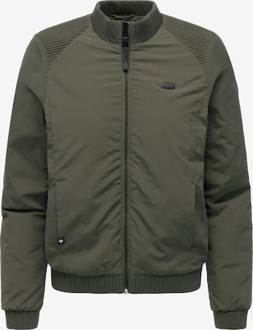 Ragwear Tussenjas in Groen: voorkant