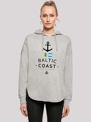 F4NT4STIC Sweatshirt in Grau: Vorderseite