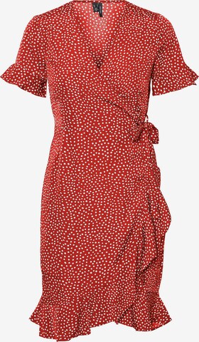 VERO MODA Kleid 'Henna' in Rot: predná strana