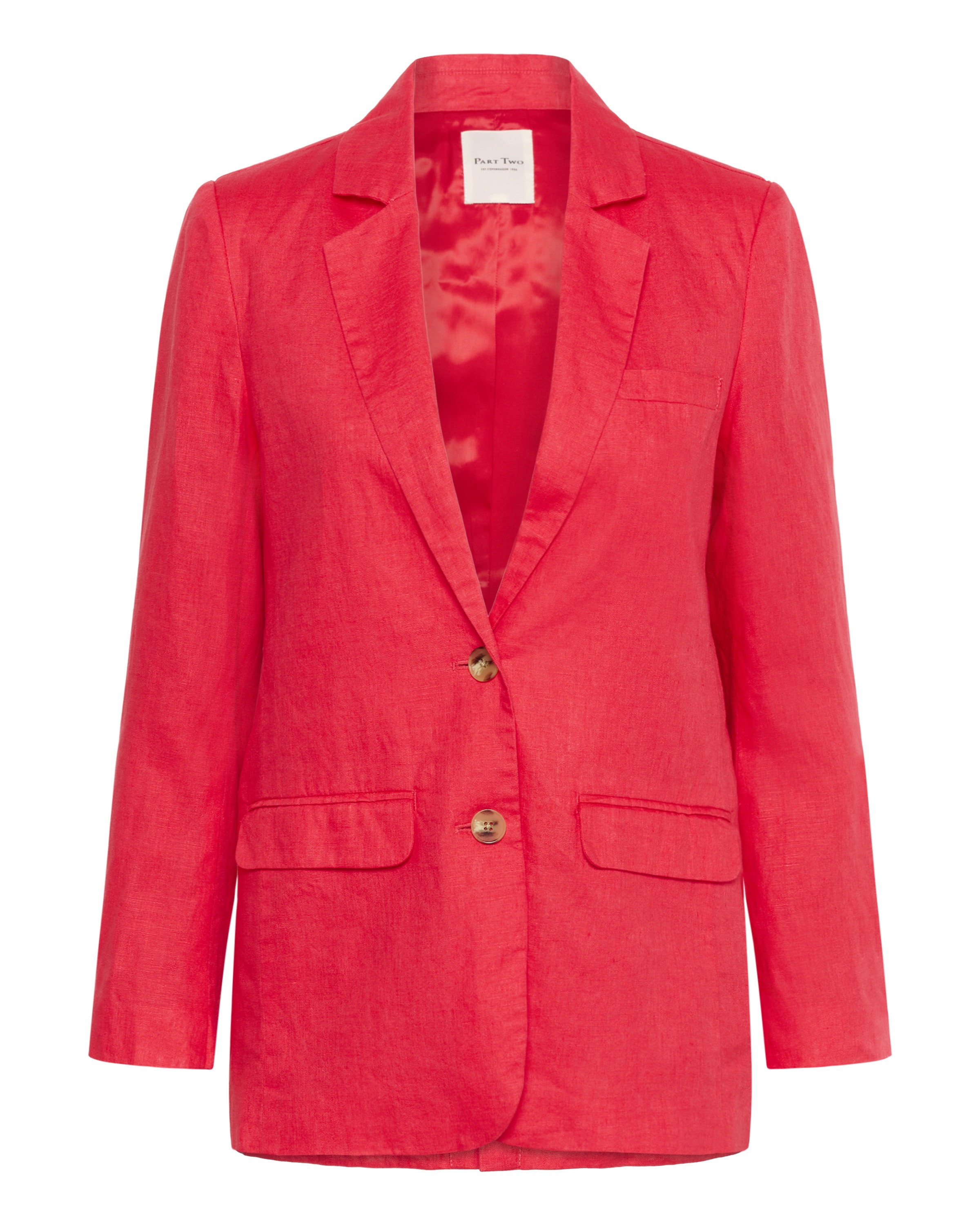 Part Two Blazer 'Nyan' i rød: forside