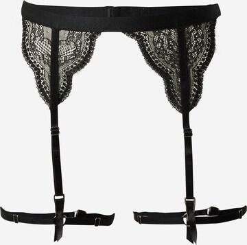 Hunkemöller Garter Belt in Black: front