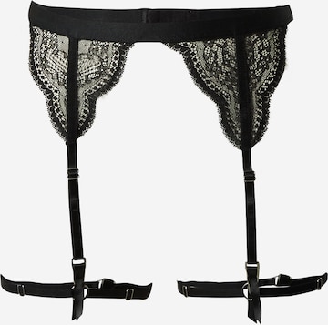 Hunkemöller Garter Belt in Black: front