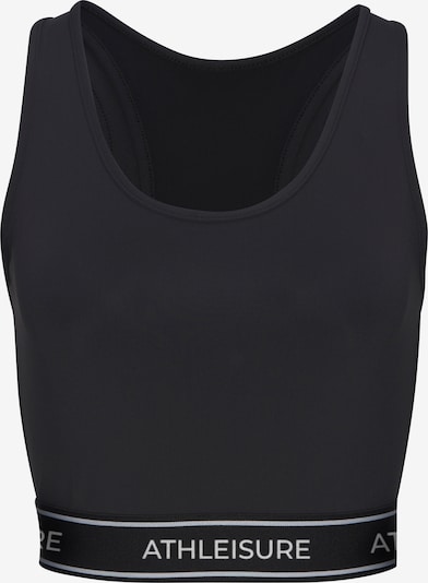 LASCANA ACTIVE Urheilutoppi koossa XS värissä vaaleanharmaa / musta, Tuotenäkymä