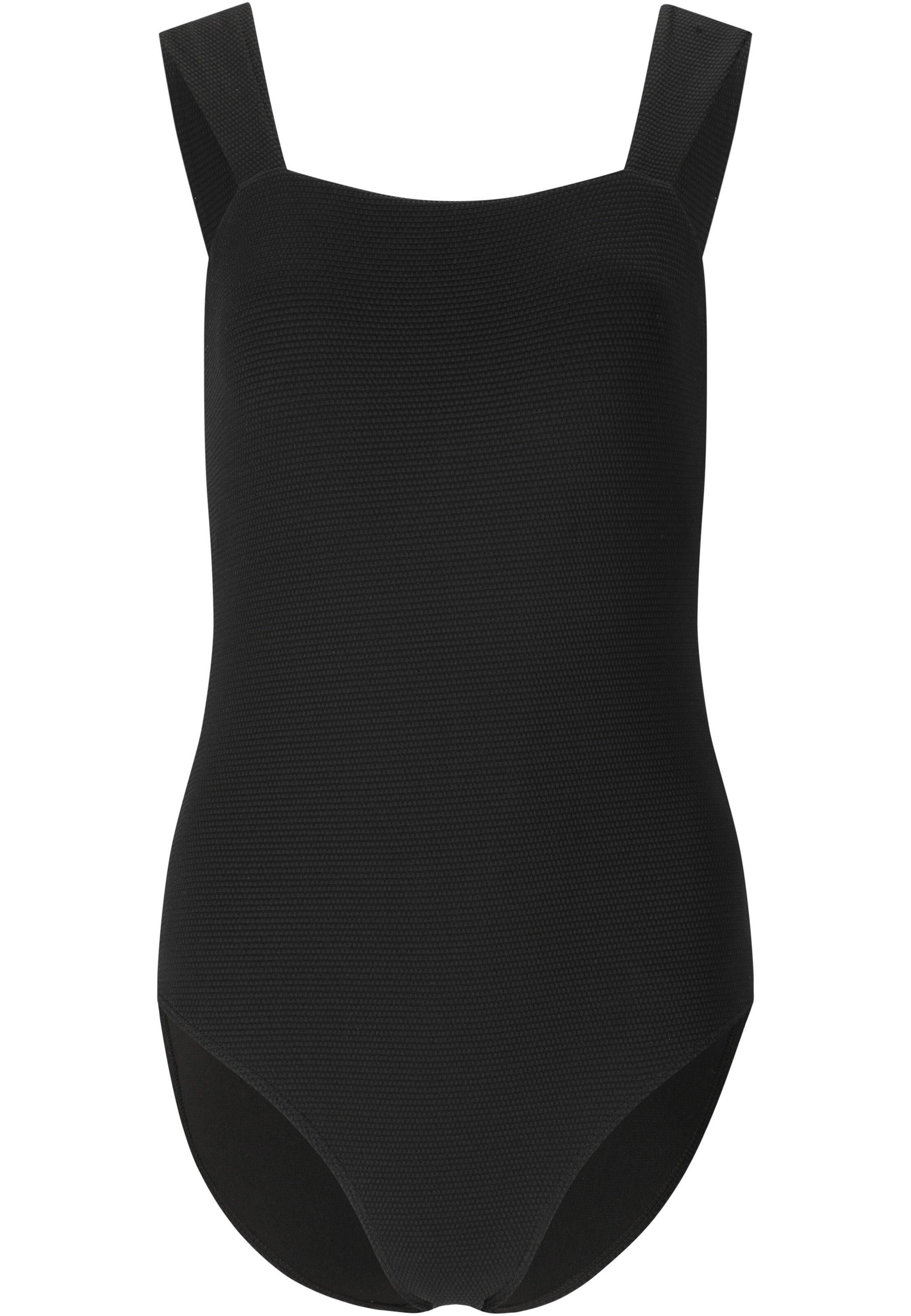 NOU Badeanzug 'Nefeli' in Schwarz: Vorderseite