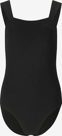 NOU Badpak 'Nefeli' in Zwart: voorkant