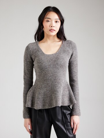 VERO MODA Trui 'VMDESMA' in Grijs: voorkant