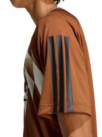 ADIDAS SPORTSWEAR Funkční tričko 'HOUSE OF TIRO X COMMON GOAL' – bílá