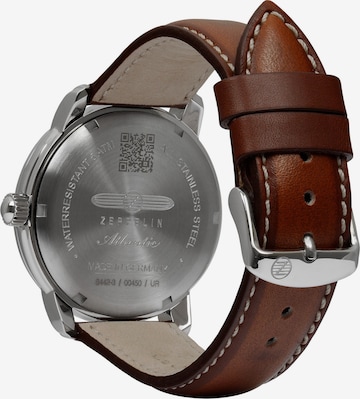 Zeppelin Analog Watch 'Atlantic' in Brown