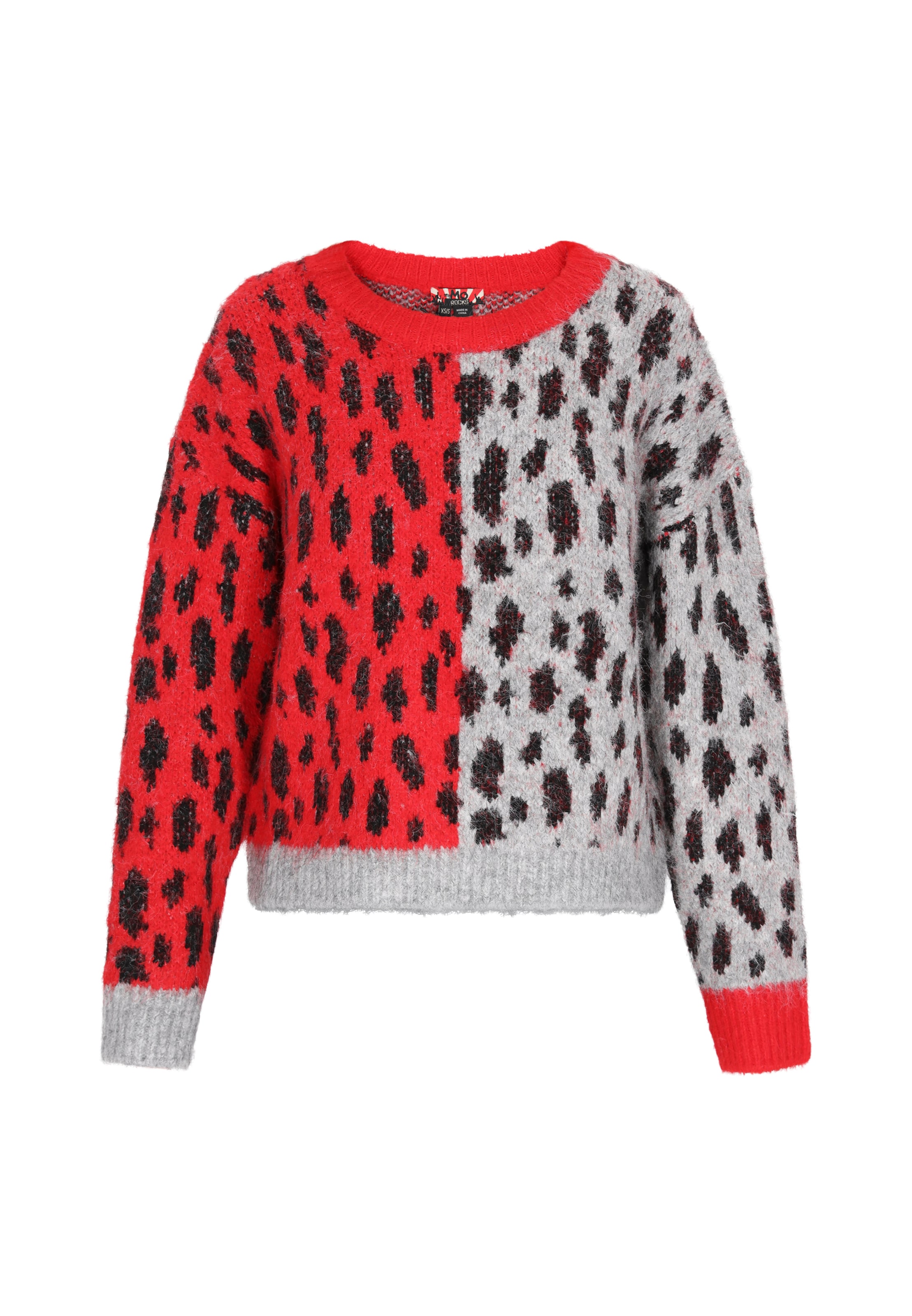 myMo ROCKS Kampsun, värv hall: eest vaates