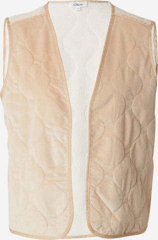 s.OliverPrsluk - smeđa boja: prednji dio