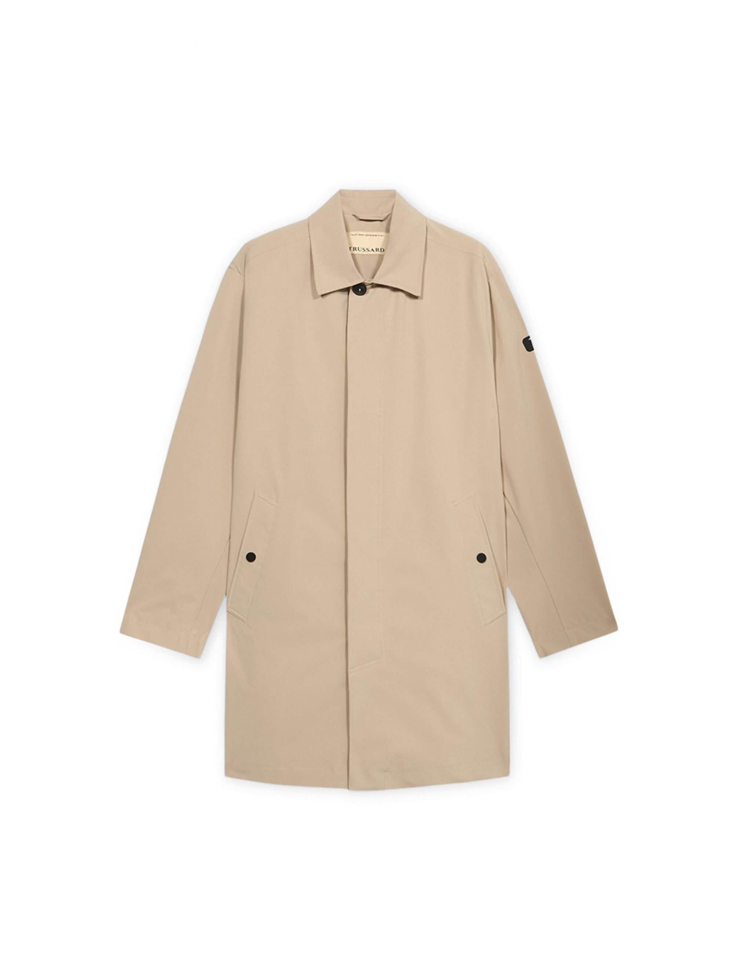 Trussardi Winterjas in Beige: voorkant