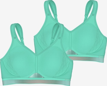 Soutien-gorge ' Triaction Cardio Flow ' TRIUMPH en vert : devant
