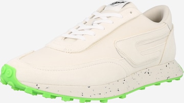 DIESEL - Zapatillas deportivas bajas 'S-Racer' en blanco: frente