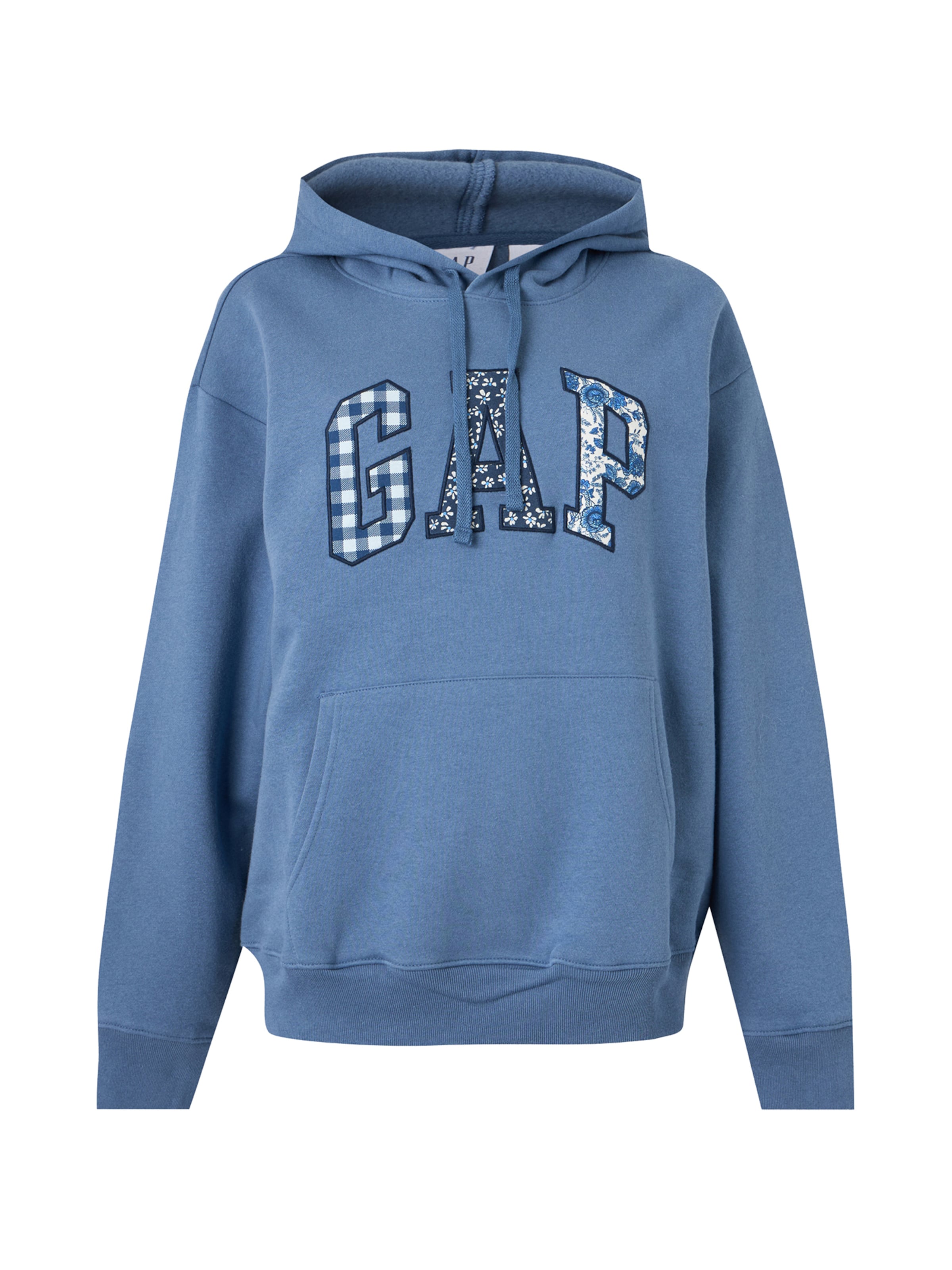 GAP - Sweatshirt 'HERITAGE' em azul: frente