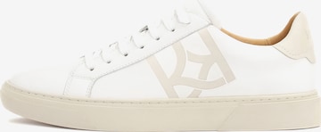 Baskets basses Kazar en blanc : devant