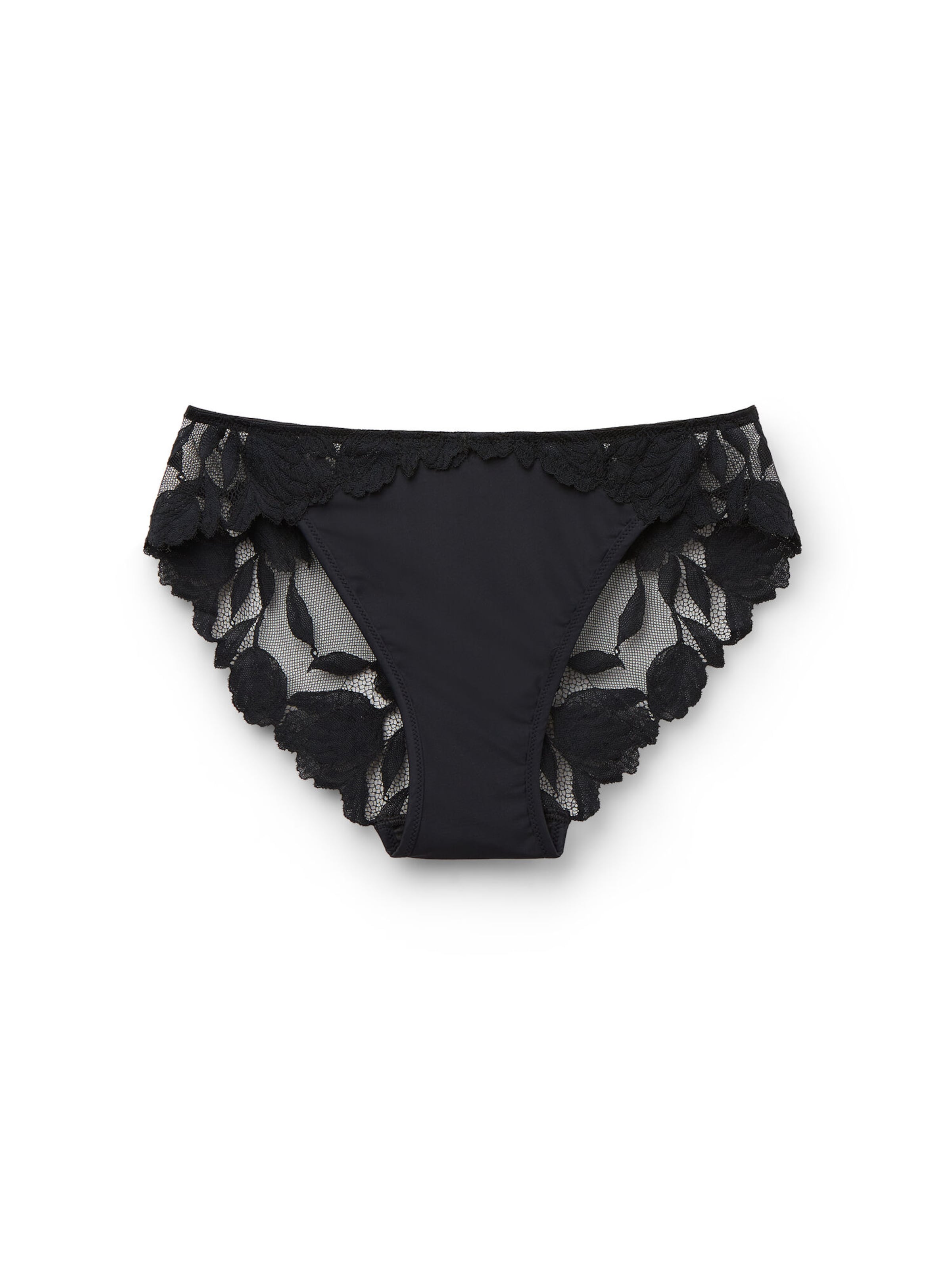 INTIMISSIMI Slip in Schwarz: Vorderseite