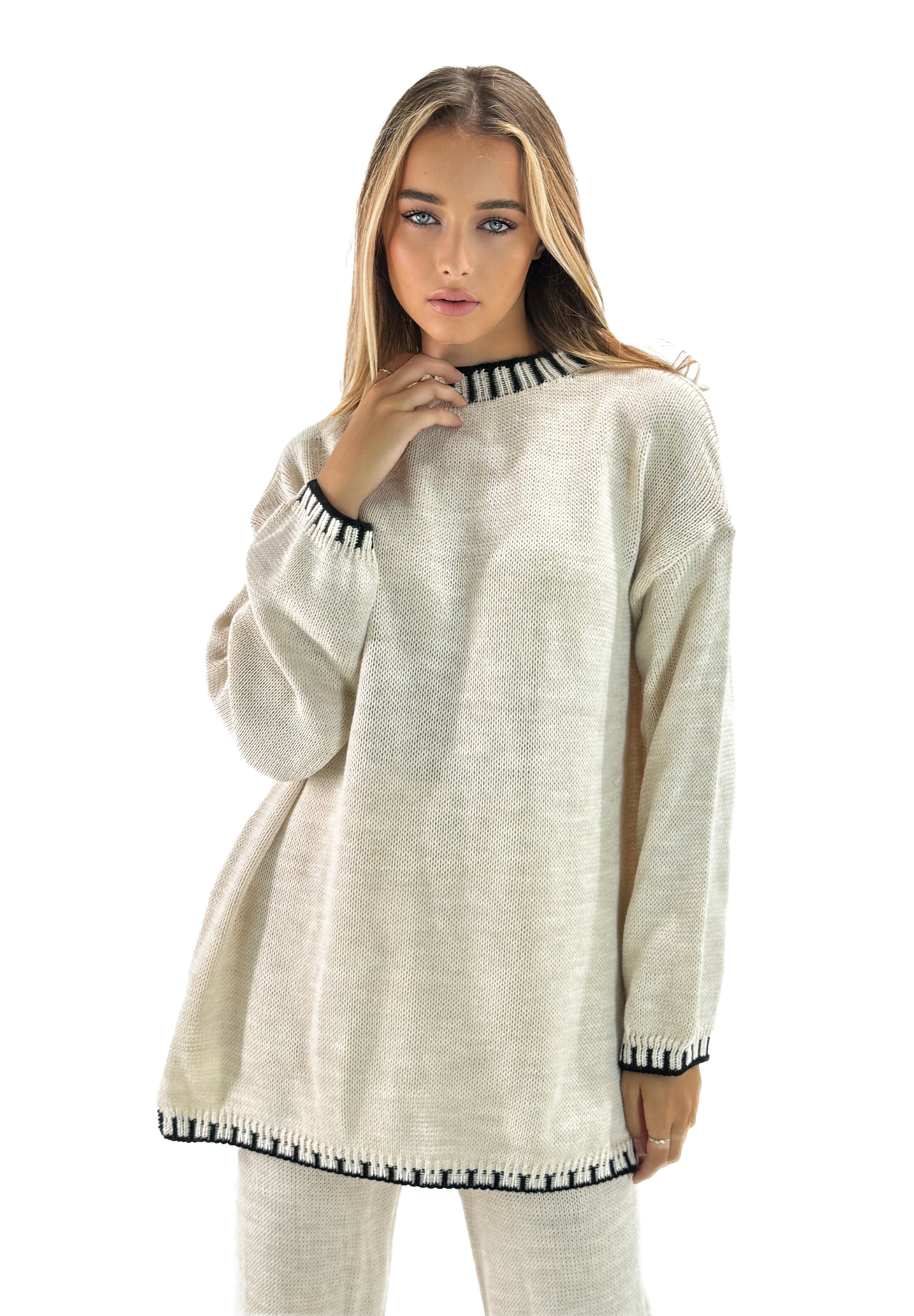 Elara Regular Broekpak in Beige