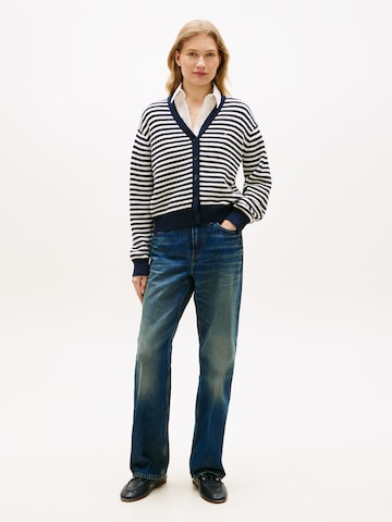 TOMMY HILFIGER Gebreid vest in Blauw