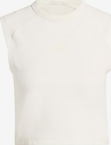 Haut de sport 'ALL SZN' ADIDAS SPORTSWEAR en blanc : devant