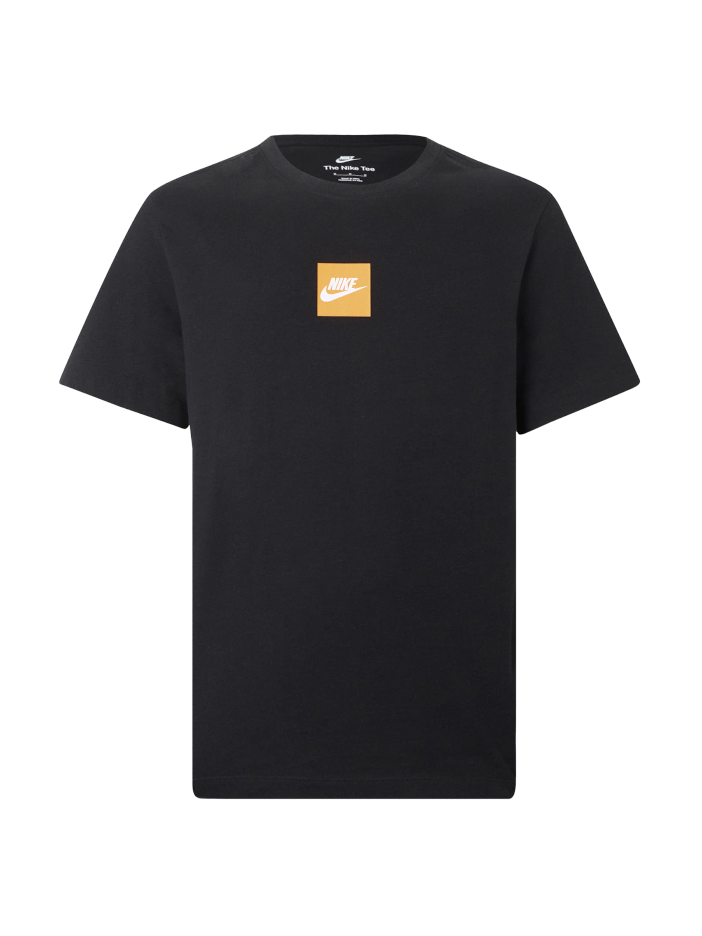 Nike Sportswear Футболка в Черный: спереди