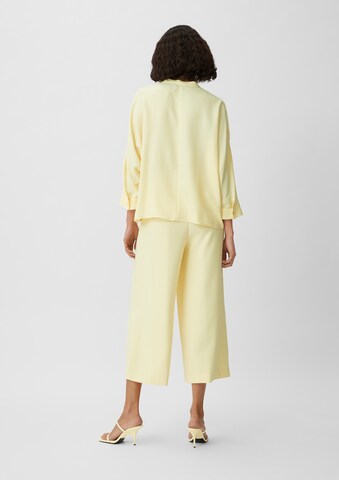 COMMA Blouse in Yellow: back