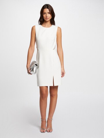 Morgan Summer Dress in White: front