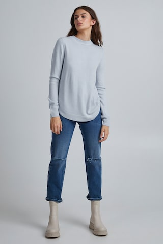 b.young Sweater 'BYMALEA CREW NECK' in Blue