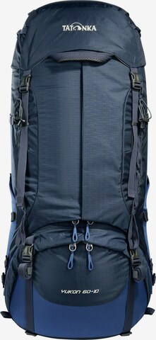 TATONKA Sportrugzak 'Yukon 60+10' in Blauw: voorkant